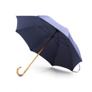 Parapluie droit classique bleu marine