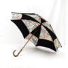 Parapluie carré multicolore noir