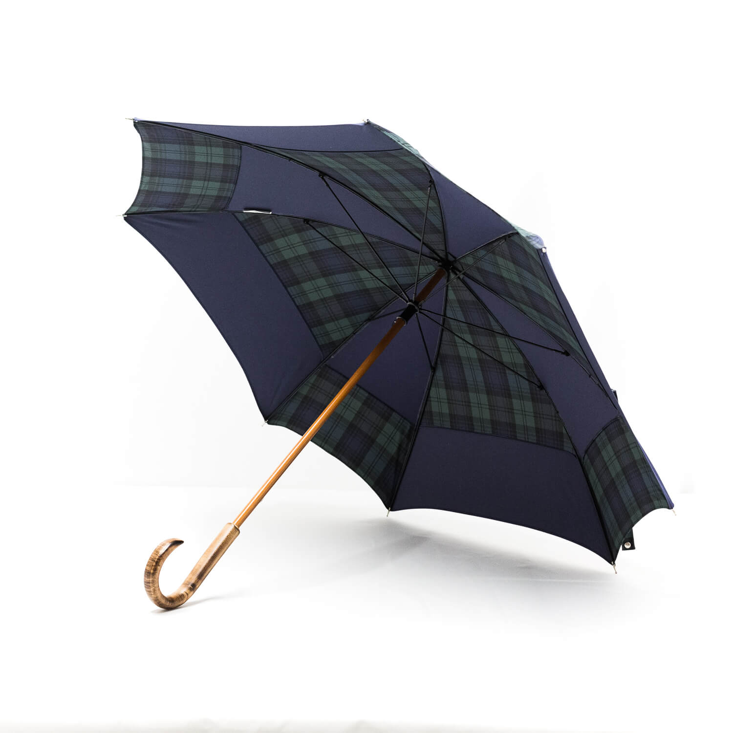 Parapluie carré écossais