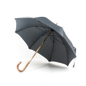 Parapluie anglais chic carreaux bleus