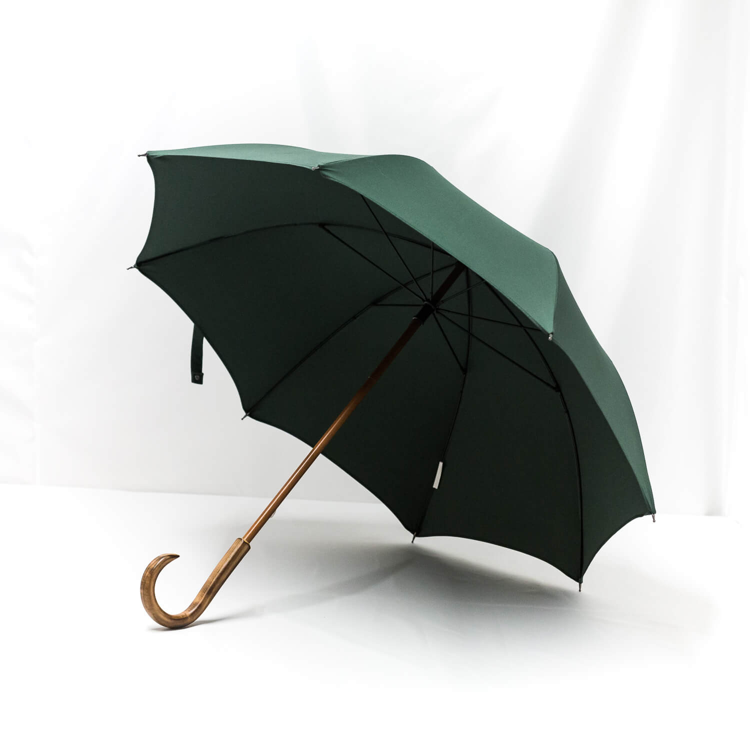 Parapluie droit classique vert