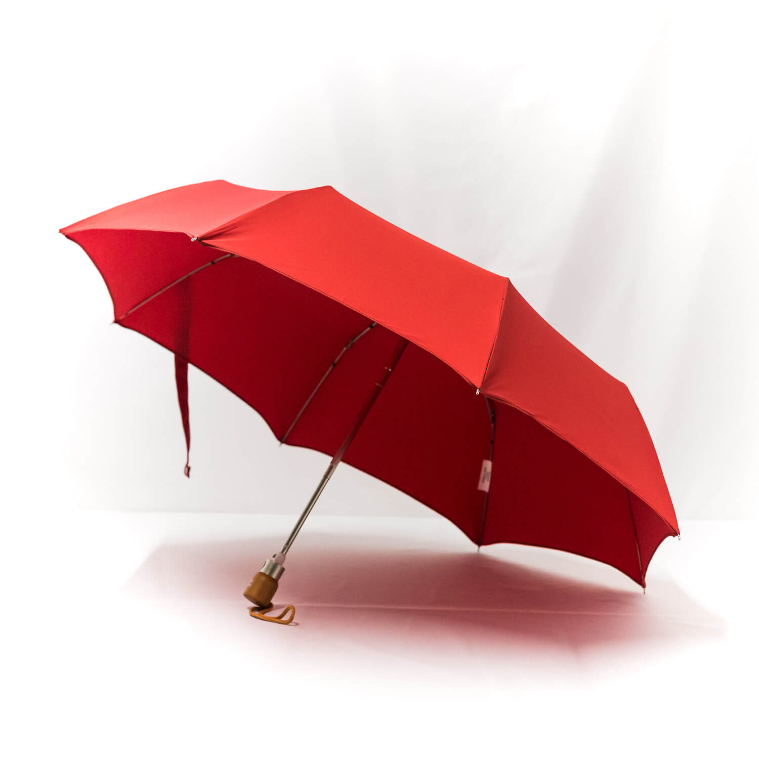 Parapluie pliant classique rouge
