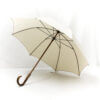 Parapluie droit classique écru