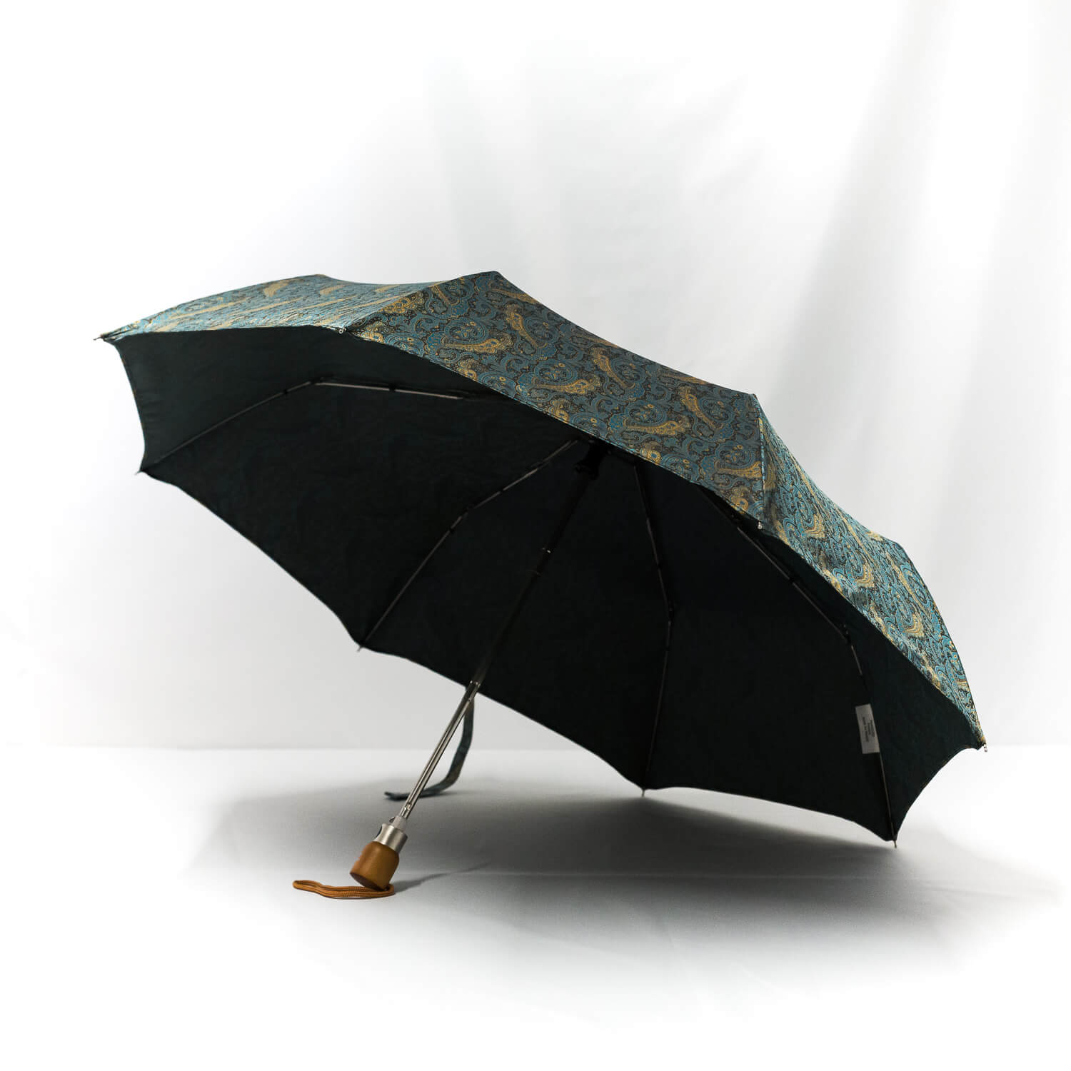 Parapluie pliant femme tissé cachemire