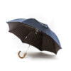 Parapluie luxe pliant homme tissé bleu