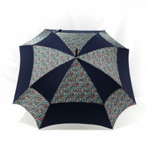 Parapluie carré liberty bleu