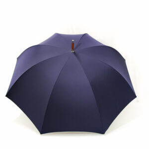 Grand parapluie homme bleu marine